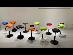 Customizable Rotation Lifting Swinging Bar Stool with PU Seat Back