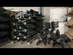 Weight Capacity 300 Lbs Office Revolving Chair Stand Nylon Black Five Star Foot