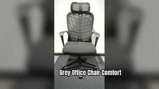 Black Office Swivel Chair Comfort