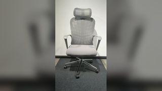 Grey Office Swivel Chair Comfort & Support