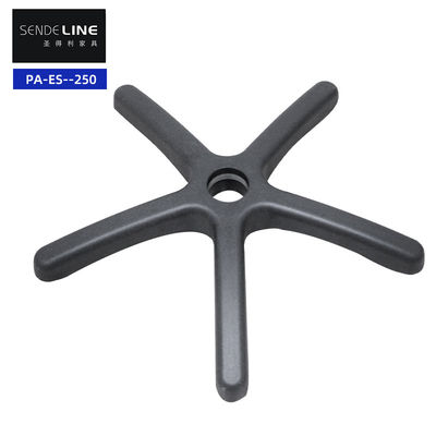 Good price Nylon Office Chair Plastic Base Base PP / PA Five Claw Office Chair Black Legs online