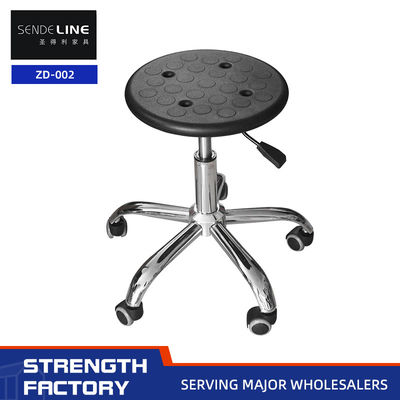 Good price Round Barber Swivel Chair Cushion Pad Stool PU Lift Office Chair Replacement Parts online