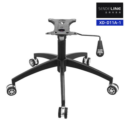 Good price Black Durable Metal Office Chair Base Replacement Aluminum Alloy Customized online