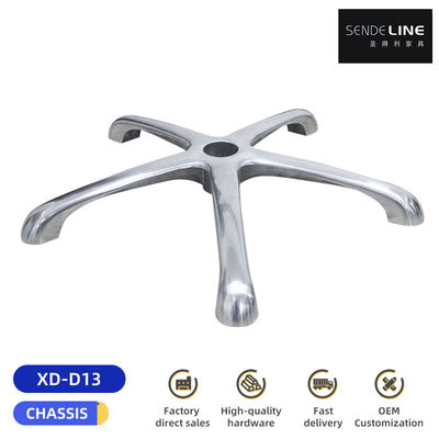 Good price Five Star Office Chair Metal Base Aluminum Alloy Revolving Chair Wheel Base online