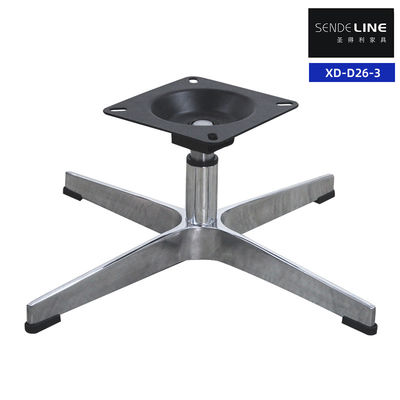 Good price Comfortable Adjustable Metal Office Chair Base Aluminum Alloy Four Star Swivel Base online