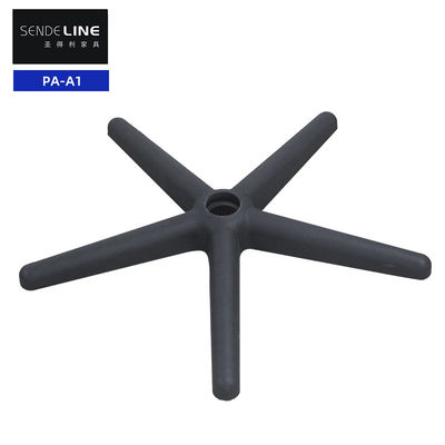 Good price Black White Nylon Five Star Office Chair Swivel Base With 360 Degree Rotation online