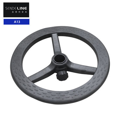 Good price Nylon Office Chair Swivel Base Black Bar Stool Plastic Feet 360 Degree Rotation online