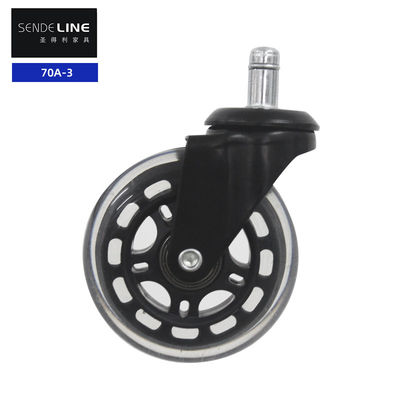Good price Metal Office Chair Wheel Replacement 75mm Medical Swivel Chair Wheel Replacement online
