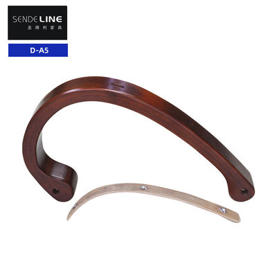 Good price Modern Reddish Brown Solid Wooden Chair Armrest Increase Comfort And Support online