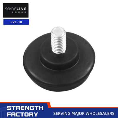 Good price M8 Adjustable Table Feet 38mm Base Diameter Office Swivel Chair Foot Pads online