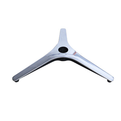 Good price Modern Metal Office Chair Base With Height Adjustment Polishing Color No Wheels online