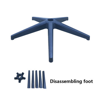 quality New Disassembly Passed Bifma Test Black Nylon Swivel Chair With Removable Foot And Casters factory