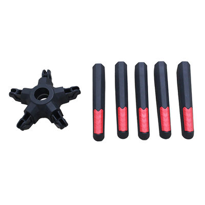 Good price Wholesale 350mm Radius Nylon Office Chair Swivel Base With Caster Disassembling Foot online