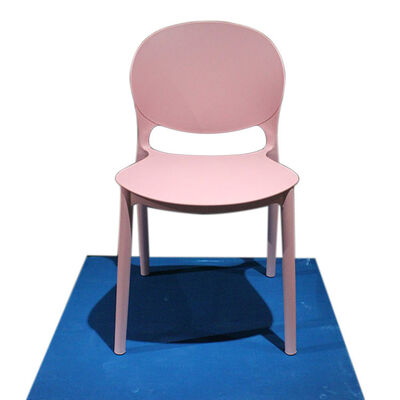 Good price Pink Durable Modern Plastic Chair Ergonomic Comfortable Lightweight Stackable for Office Conference Waiting Area online