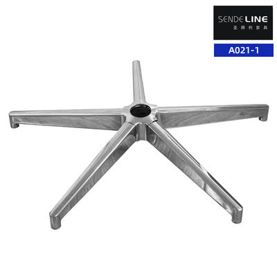 Electroplated Five Star Foot Office Adjustable Chair Base Swivel Chair Accessories