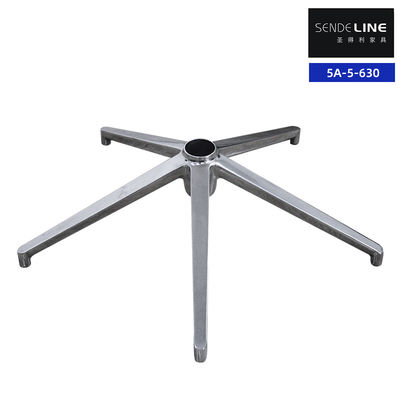 Stylish Office Chair Metal Base Aluminum Alloy Non Rust Diameter 630mm