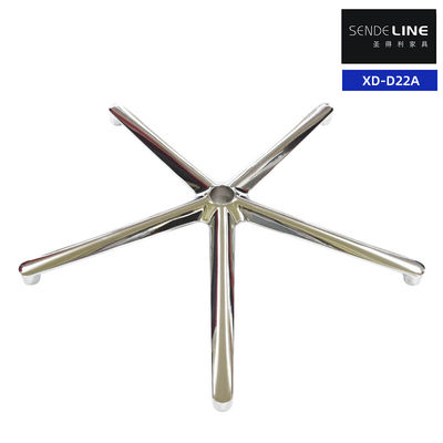 Good price Stylish Black Office Chair Aluminum Base Height Adjustment With Metal Frame online