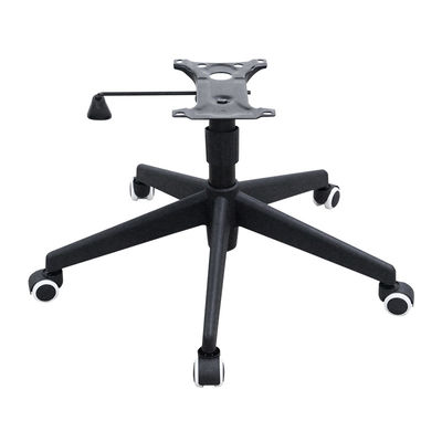 Height Adjustable Rolling Chair Wheel Base Replacement Nylon Five Pronged Chair Legs