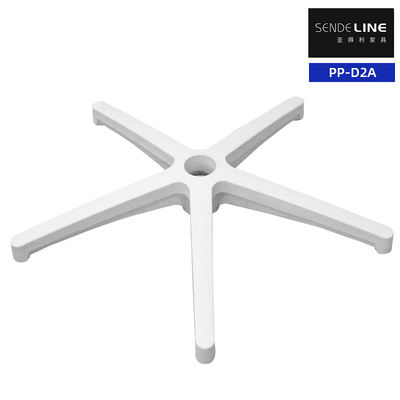 Nylon Swivel Office Chair Base Adjustable Five Star Chair Legs Lumbar Support