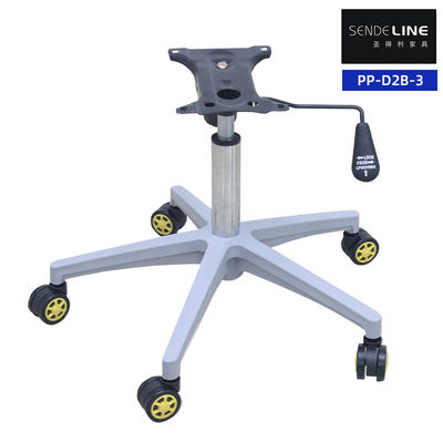 Good price White Grey Black Five Star Replacement Swivel Chair Legs Nylon Office Chair Base online