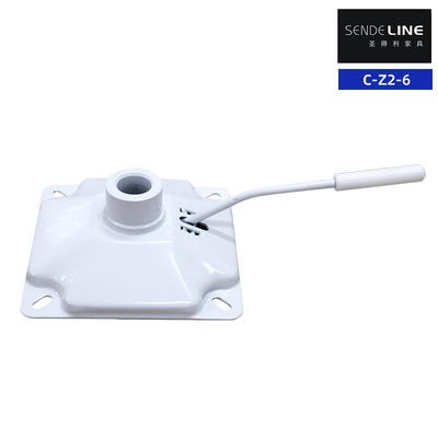 White Rotation Office Chair Mechanism Swivel Gas Lift Chair Mechanism