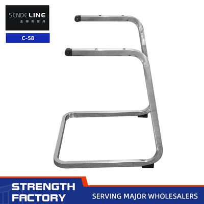 Good price Iron Pipe Office Chair Metal Structure 620mm Height Electroplate Color online