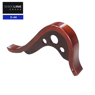 Good price Reddish Brown Wooden Chair Armrests Easy Installation Removal For Home / Office online