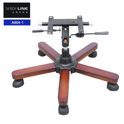 Good price Modern Office Chair Accessories Five Star Foot Base Wooden Chair Leg Replacement online