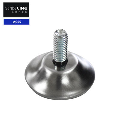 Good price Stainless Steel / Plastic Table Foot Adjuster 16mm Thread Height Adjustment online