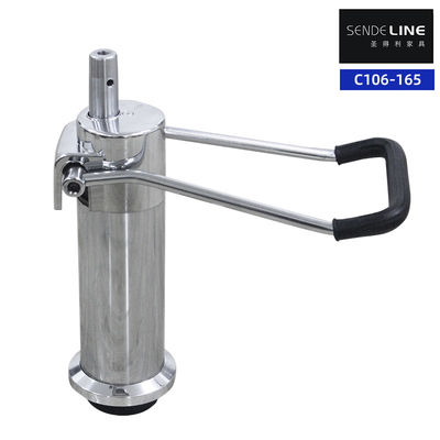 Good price 200kg Oil Pump Barber Chair Base Cast Iron Chrome Salon Chair Hydraulic Base online