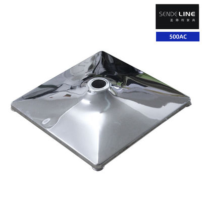 Good price Solid 1.2/1.4 Wall Thickness Barber Chair Base Plated Color / Gold Plated online