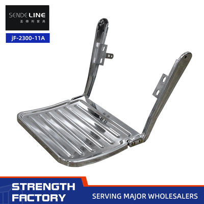 Good price Iron Barber Chair Footrest Electroplated  Foot Tread Trim Hair Chair Accessories online