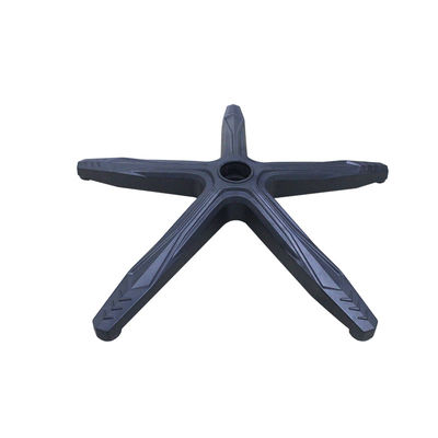 High Quality 640mm Black Nylon Office Chair Base With Lumbar Support And Casters