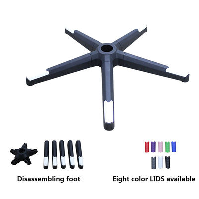 Good price Factory Wholesale Office Chair Swivel Base With Disassembly Black Nylon Bifma Tested  350mm Radius online