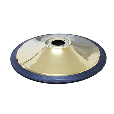 Good price Gold Iron Plate Barber Chair Base 7.5kg Weight 1.4mm Wall For Salon Beauty Chair online