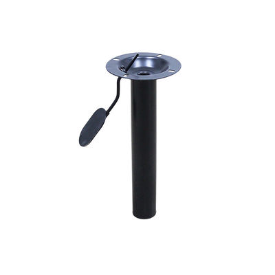 Good price Bar Chair Accessories Iron Pipe Metal Fittings Black / Chrome Plating Bar Chair Connected To Base online