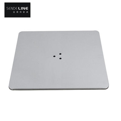 Good price Modern Stainless Steel Bar Stool Accessories Solid Iron Plate Chair Base With 3 Hole Treatment online