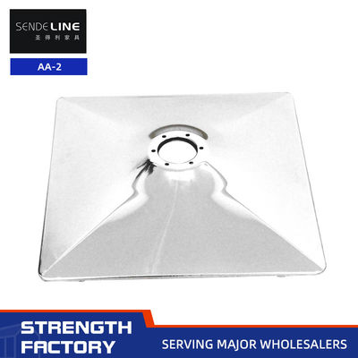 Good price Sturdy Cold Plate Stamping Barber Chair Base Plating color 3.4kg Lightweight online