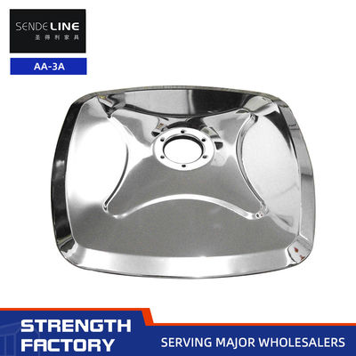 Good price Cold Plate Stamping Barber Chair Base In Plating Color / Matte Black online