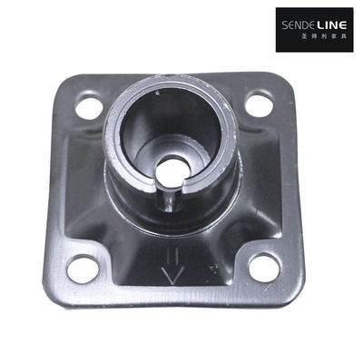 Good price Black Cast Iron Barber Chair Oil Pump Bracket With 5mm Wall Mounting Hole Spacing 55X55mm online