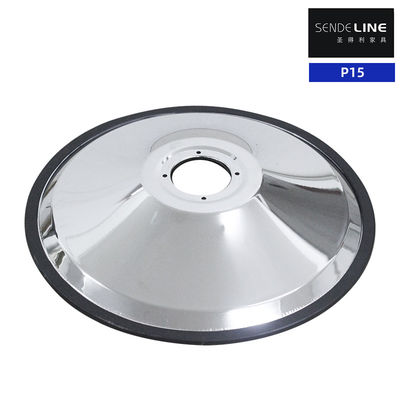 Good price 3.75 Kg Chrome Plating Barber Chair Base Sturdy Iron Plate For Salons online