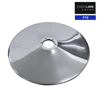 Good price Chrome Roundness Barber Chair Base For Salon Styling Seat 520/550mm Specification online