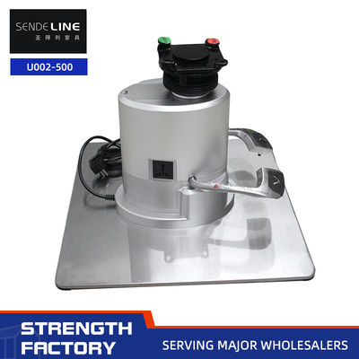 Good price 200KGS Stainless Steel Square Base Barber Chair Electric Pump Base online