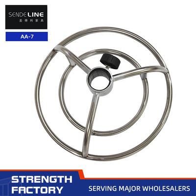 Good price Adjustable Electroplated Bar Chair Double-deck Pedal Accessories In Modern Style online