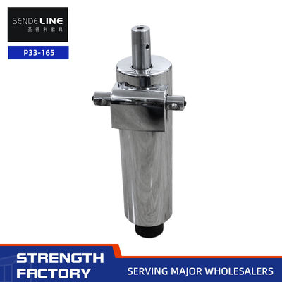 Good price 165mm Journey Chrome Barber Chair Base With 5.2 Kg Cast Iron Oil Pump Lifting Pressure 200 N online