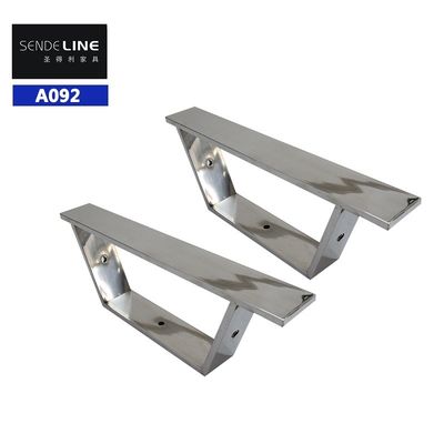 460x60x20mm Heavy duty Stainless Steel Barber Chair Base Accessories for Barber Chair