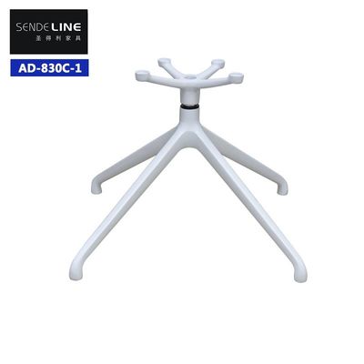 Good price Modern Ergonomic Office Chair Metal Base Sturdy White Die cast Aluminum Tilt Base online