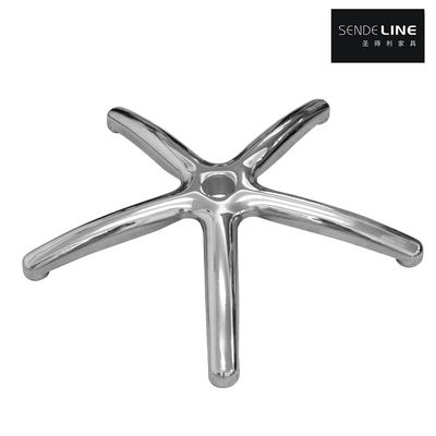 Iron Office Chair Base Replacement Diameter 700mm Polishing Color