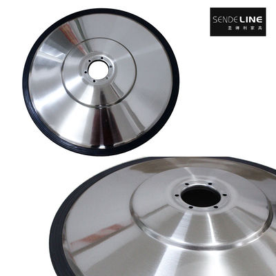 Good price Sturdy Chrome brushed 580mm Diameter Barber Chair Base Weighing 4.8kg/Sets online