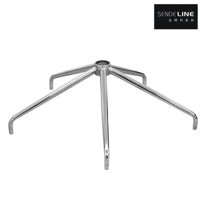 Modern Style Office Chair Base Replacement with Chrome Plating Color Customization